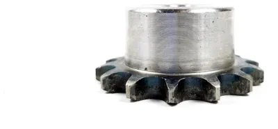 Obrázek produktu pro Ozubené kolo 08B, 14 zubů, s nábojem, kalené, P: 12,7, 1/2″, Ozdowski, jednořadé