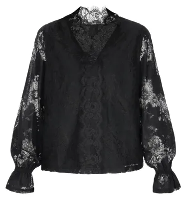 Image de Chemisier pour femme EVER - Noir, taille S