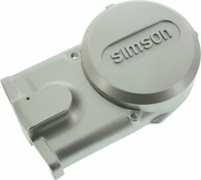 Produktbild von Lichtmaschinendeckel Silber mit "SIMSON" Schriftzug - Simson S51, S53, S70, S83, SR50, SR80, KR51/2