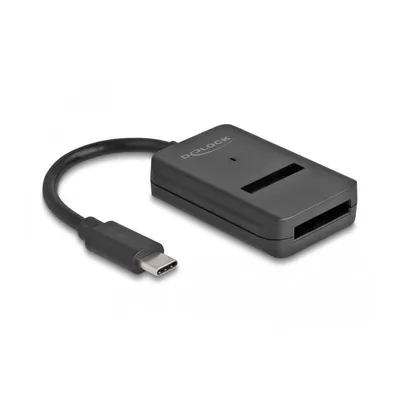 Obrázek produktu pro Delock - Adaptér rozhraní - M.2 - Karta M.2 (PCIe NVMe a SATA) - USB-C 3.2 (Gen 2) - Černá (64198)