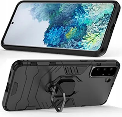 Obrázok produktu pre Puzdro Ring Armor + magnetický držiak pre Samsung Galaxy S22+ Black
