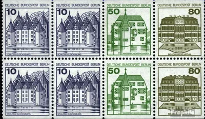 Produktbild von Briefmarken Berlin (West) 1982 Mi Hbl21 FDC Burgen und Schlösser