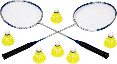 Produktbild von Badminton-Set Duo, Schläger 67 cm, 400 g, inkl. Victor Shuttle 400 Bälle
