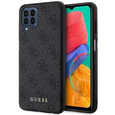 Obrázek produktu pro Pouzdro Guess Guhcsm33G4Gfgr M33 5G M336 - Šedé 4G Kovové Zlaté Logo