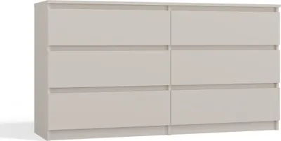 Produktbild von Kommode Wolfgang mit 6 Schubladen 138 cm in Kaschmir
