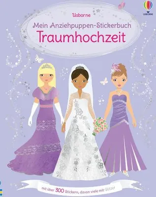 Obrázok produktu pre Mein Anziehpuppen-Stickerbuch: Traumhochzeit