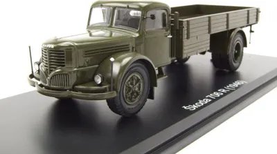 Obrázok produktu pre Premium ClassiXXs 47127 Škoda 706 R Flatbed 1946 tmavo zelená 1:43