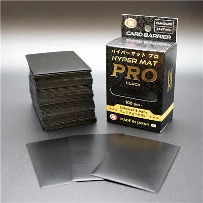 Immagine prodotto di Buste standard KMC - Hyper Mat Pro Nero (100 buste)