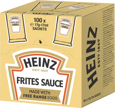 Image de Heinz sauce à frites 100 x 17ml