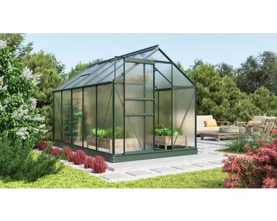 Obrázok produktu pre Vitavia "Comet 6200" skleník smaragdový 6,2 m² 4 mm HKP