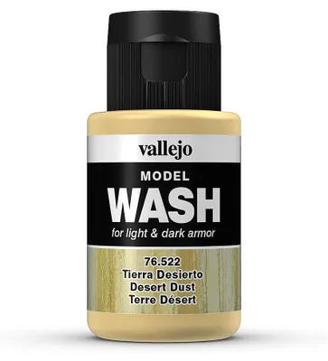 Produktbild von Vallejo Model Wash 76.522 - Wüstenstaub, 35 ml - Neu