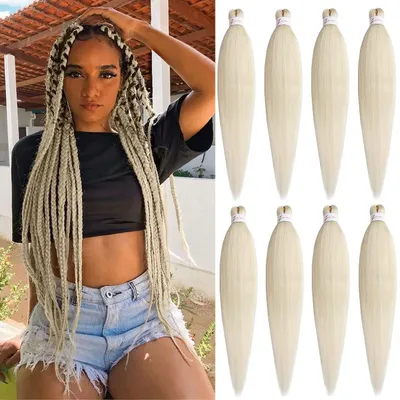 Produktbild von Yaki Ombre Zopf Haarverlängerungen aus Kanekalon