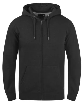 Produktbild von SOLID SDBerti Zip-Hood Herren Sweatjacke Kapuzenjacke Hoodie mit Kapuze Reißverschluss Kängurutasche Baumwollmischung Regular fit