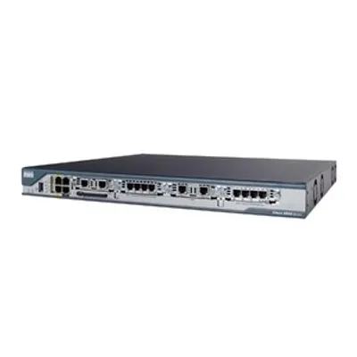 Produktbild von Cisco 2800 2801 Router - 2 Anschlüsse - 2 RJ-45 Port(s) - Management-Port - 8.0 - 128 MB - Fast Ethernet - 1U - Rackmontage, Desktop - 90 Tag(e)