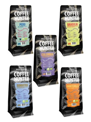 Produktbild von VERKOSTUNGSSET ORGANIC koffiebonen ECO