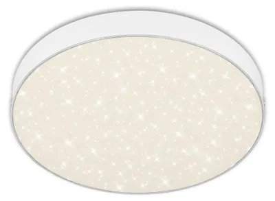 Obrázek produktu pro Stropní svítidlo BRILONER FLAME STAR LED, Imitace hvězdy, bez rámečku, neutrální bílé světlo, bílé, 28,7 x 3,6 cm