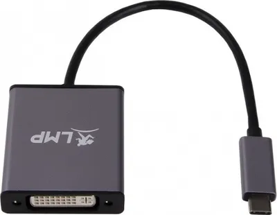 Obrázek produktu pro LMP USB-C to DVI, Šedá, Hliník, 150 mm, 20 g