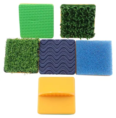 Produktbild von EDUPLAY 370024 Strukturstempel, mehrfarbig, 6-teilig (1 Set)