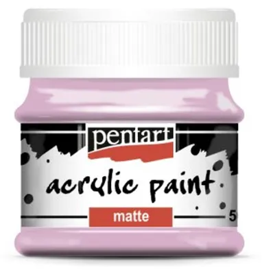Produktbild von PENTART Acrylfarbe, matt, 50 ml, ROSA
