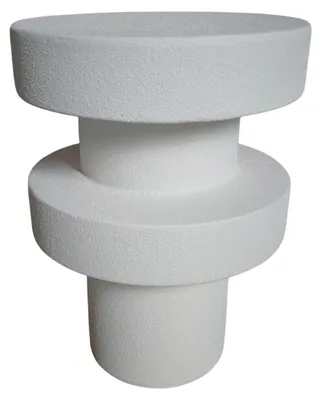 Immagine prodotto di Tavolino Rebecca Mobili Kalix 45x33x33 cm MGO bianco moderno