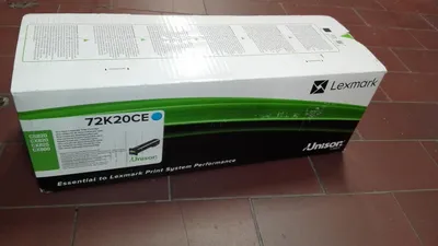 Produktbild von Lexmark 72K20CE, Cyan, 1 Stück(e)