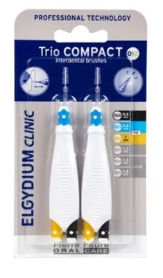 Obrázok produktu pre Elgydium, Clinic Trio Compact, 012, Szczoteczka midzyzbowa, 2 sztuki