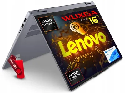 Produktbild von Laptop Lenovo IdeaPad 5 2w1 Ryzen AI 7 350 16GB DDR5 2TB SSD WUXGA IPS W11