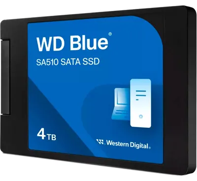 Produktbild von Western Digital SSD Blau 2,5" 4TB SATA III SA510