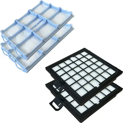 Produktbild von SET - 2x HEPA Filter + 2x Motorfilter geeignet Für Bosch BSG81466/14 Ergomaxx