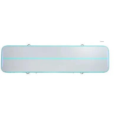 Obrázek produktu pro Gymnastická vzduchová podložka, tloušťka 4 palce, nafukovací cvičební podložky, 13ftx33ftx4in zelená