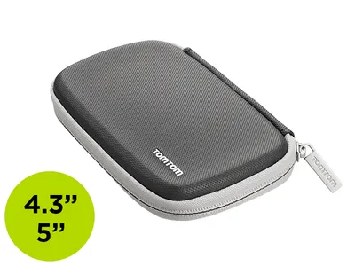 Zdjęcie produktu dla TomTom Futerał ochronny, 12,7 cm (5"), Etui kieszeniowe, Czarny, Szary, TomTom, Blue & Me 2 Blue & me GO 1000 GO 1005 GO 40 GO 400 GO 50 GO 500 GO 5000 GO 51 GO 510 GO 5100 GO..., Odporny na zadrapania, Odporny na wstrząsy