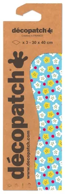 Produktbild von Clairefontaine Decopatch Décopatch C852C Papier, Mehrfarbig