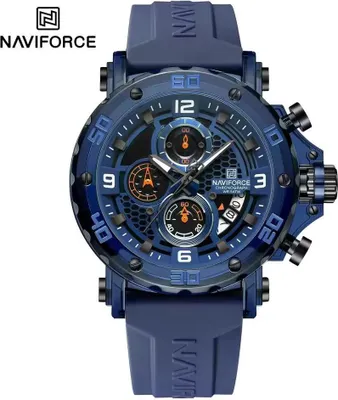 Obrázok produktu pre Hodinky NAVIFORCE MR-38577 - Modrá pánske športové KP38577