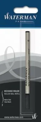Produktbild von WATERMAN Rollerballmine schwarz Strichstärke: F