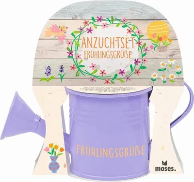 Produktbild von moses Anzuchtset Gießkanne Frühlingsgrüße