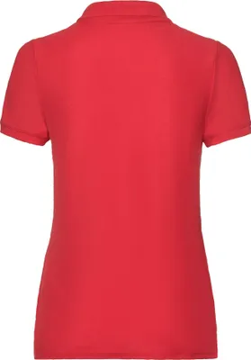 Produktbild von Fruit of the Loom - "65/35" Poloshirt für Damen FK2232 (M) (Rot)