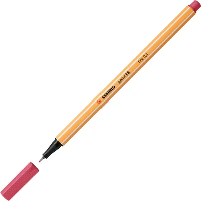 Produktbild von STABILO Fineliner point 88 Strichstärke: 0,4 mm erdbeerrot