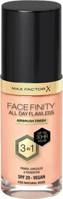 Image de Max Factor Facefinity All Day Flawless 3In1 Foundation C50-Natural Rose 30ml