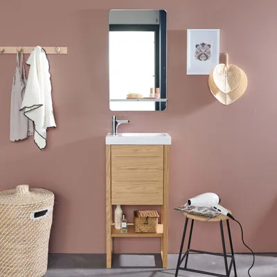 Immagine prodotto di Set lavabo e specchio ATOLL