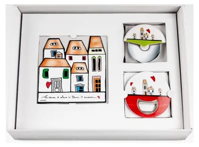 Produktbild von Kaffee-Set, bunt, einfarbig