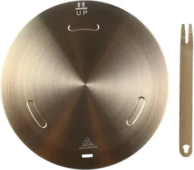 Wärmeverteilerplatte 20 cm, Roségold, für Gas & Elektroherd