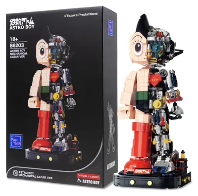 Produktbild von Pantasy Astro Boy Mechanisches Durchsichtiges Konstruktionsspiel 32 Cm    One Size