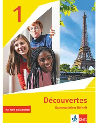 Obrázok produktu pre Découvertes 1. Ausgabe 1. oder 2. Fremdsprache: Grammatisches Beiheft mit Klett Erklärfilmen 1. Lernjahr: Grammatisches Beiheft mit Erklärfilmen 1. ... Ausgabe 1. oder 2. Fremdsprache ab 2020)