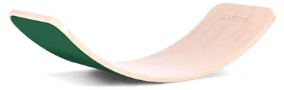Produktbild von Wobbel Board Original - Leinen-Whitewash, Filz laubgrün