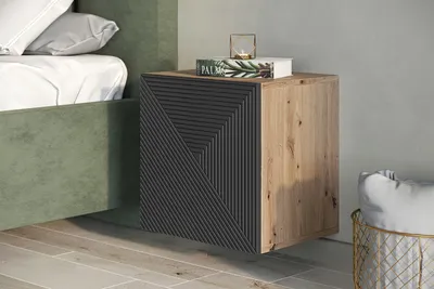 Zdjęcie produktu dla Szafka Wisząca Asha 40 Cm Artisan/Riviera Stone Mat - Luksus I Natura