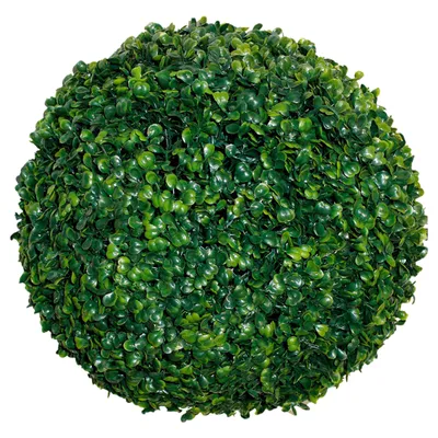 Image de Boule de buis verte - Ø 35 cm - Décoration de jardin Boule de buis artificielle Boule de buis
