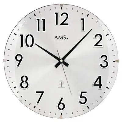 Produktbild von AMS Funk-Wanduhr, Funkwerk , D32x4cm, 5973