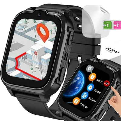 Zdjęcie produktu dla Zegarek Dla Dzieci Smartwatch 4G + SIM | Lokalizator WiFi LBS | Kamera SOS