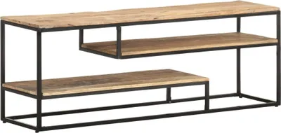 Produktbild von TV-Schrank 130x30x45 cm Raues Mangoholz