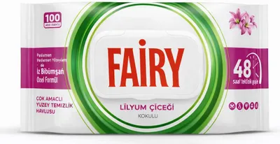 Zdjęcie produktu dla Fairy Oberflächenreinigungstücher Lilie